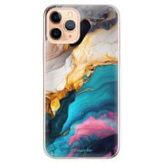 iSaprio Silikónové puzdro - Color Marble 21 pre Apple iPhone 11 Pro