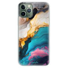 iSaprio Silikónové puzdro - Color Marble 21 pre Apple iPhone 11 Pro