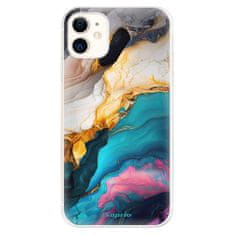 iSaprio Silikónové puzdro - Color Marble 21 pre Apple iPhone 11