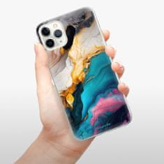 iSaprio Silikónové puzdro - Color Marble 21 pre Apple iPhone 11 Pro Max