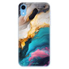 iSaprio Silikónové puzdro - Color Marble 21 pre Apple iPhone Xr