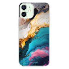 iSaprio Silikónové puzdro - Color Marble 21 pre Apple iPhone 12 Mini