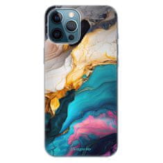 iSaprio Silikónové puzdro - Color Marble 21 pre Apple iPhone 12 Pro