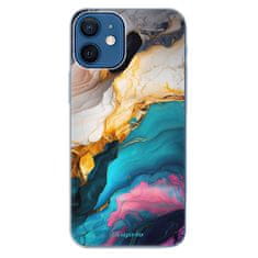 iSaprio Silikónové puzdro - Color Marble 21 pre Apple iPhone 12 Mini