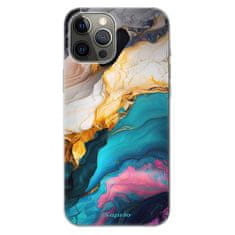 iSaprio Silikónové puzdro - Color Marble 21 pre Apple iPhone 12 Pro Max