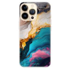 iSaprio Silikónové puzdro - Color Marble 21 pre Apple iPhone 13 Pro