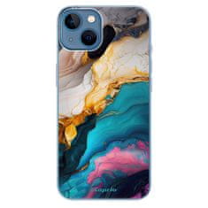 iSaprio Silikónové puzdro - Color Marble 21 pre Apple iPhone 13