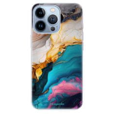 iSaprio Silikónové puzdro - Color Marble 21 pre Apple iPhone 13 Pro