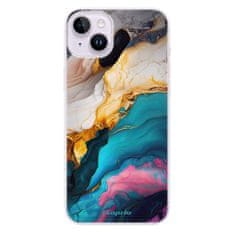 iSaprio Silikónové puzdro - Color Marble 21 pre iPhone 14 Plus