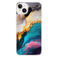 iSaprio Silikónové puzdro - Color Marble 21 pre iPhone 14 Plus