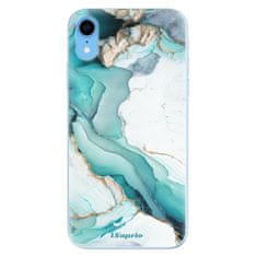 iSaprio Silikónové puzdro - Color Marble 22 pre Apple iPhone Xr