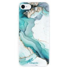 iSaprio Silikónové puzdro - Color Marble 22 pre Apple iPhone SE 2020