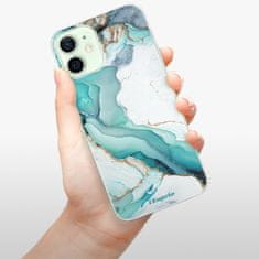 iSaprio Silikónové puzdro - Color Marble 22 pre Apple iPhone 12