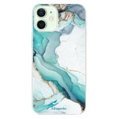 iSaprio Silikónové puzdro - Color Marble 22 pre Apple iPhone 12