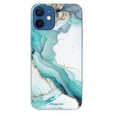 iSaprio Silikónové puzdro - Color Marble 22 pre Apple iPhone 12