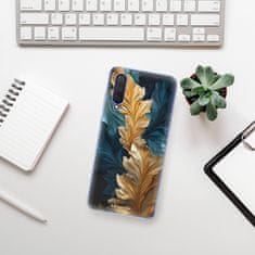 iSaprio Silikónové puzdro - GoldBlue Leaves 02 pre Xiaomi Mi 9 Lite