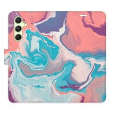 iSaprio Flipové puzdro - Abstract Paint 06 pre Samsung Galaxy A54 5G