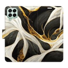 iSaprio Flipové puzdro - BlackGold Marble pre Samsung Galaxy M53 5G