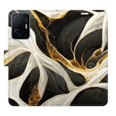 iSaprio Flipové puzdro - BlackGold Marble pre Xiaomi 11T / 11T Pro