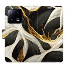 iSaprio Flipové puzdro - BlackGold Marble pre Xiaomi 13 Pro