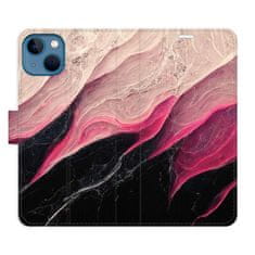 iSaprio Flipové puzdro - BlackPink Marble pre Apple iPhone 13