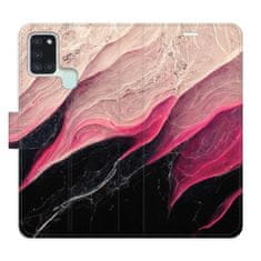 iSaprio Flipové puzdro - BlackPink Marble pre Samsung Galaxy A21s