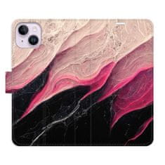 iSaprio Flipové puzdro - BlackPink Marble pre Apple iPhone 14 Plus