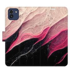 iSaprio Flipové puzdro - BlackPink Marble pre Samsung Galaxy A03