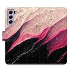 iSaprio Flipové puzdro - BlackPink Marble pre Samsung Galaxy S21 FE 5G