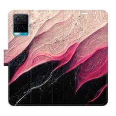 iSaprio Flipové puzdro - BlackPink Marble pre Vivo Y21 / Y21s / Y33s