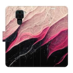 iSaprio Flipové puzdro - BlackPink Marble pre Xiaomi Redmi Note 9