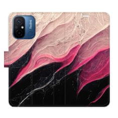 iSaprio Flipové puzdro - BlackPink Marble pre Xiaomi Redmi 12C