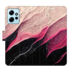 iSaprio Flipové puzdro - BlackPink Marble pre Xiaomi Redmi Note 12 5G