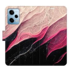 iSaprio Flipové puzdro - BlackPink Marble pre Xiaomi Redmi Note 12 Pro 5G