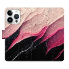 iSaprio Flipové puzdro - BlackPink Marble pre Apple iPhone 15 Pro