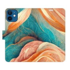 iSaprio Flipové puzdro - Blue and Orange pre Apple iPhone 12 Mini