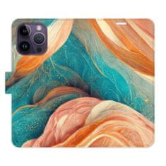 iSaprio Flipové puzdro - Blue and Orange pre Apple iPhone 14 Pro Max