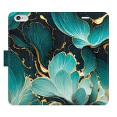 iSaprio Flipové puzdro - Blue Flowers 02 pre Apple iPhone 6