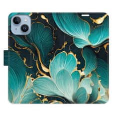iSaprio Flipové puzdro - Blue Flowers 02 pre Apple iPhone 14
