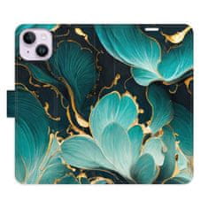 iSaprio Flipové puzdro - Blue Flowers 02 pre Apple iPhone 14 Plus