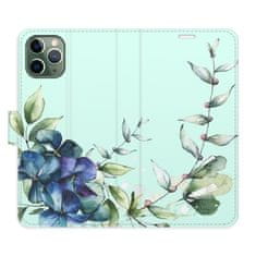 iSaprio Flipové puzdro - Blue Flowers pre Apple iPhone 11 Pro