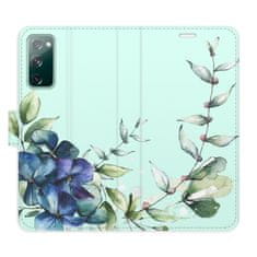 iSaprio Flipové puzdro - Blue Flowers pre Samsung Galaxy S20 FE