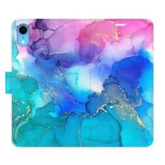 iSaprio Flipové puzdro - BluePink Paint pre Apple iPhone Xr