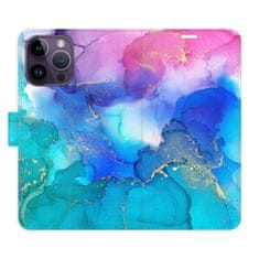 iSaprio Flipové puzdro - BluePink Paint pre Apple iPhone 14 Pro Max