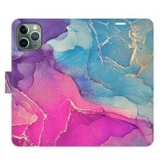 iSaprio Flipové puzdro - Colour Marble 02 pre Apple iPhone 11 Pro