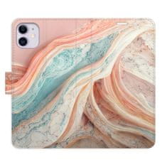 iSaprio Flipové puzdro - Colour Marble pre Apple iPhone 11