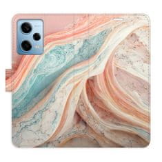 iSaprio Flipové puzdro - Colour Marble pre Xiaomi Redmi Note 12 Pro 5G