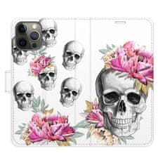 iSaprio Flipové puzdro - Crazy Skull pre Apple iPhone 12 / 12 Pro