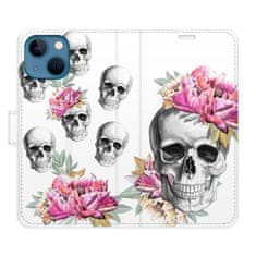 iSaprio Flipové puzdro - Crazy Skull pre Apple iPhone 13 mini