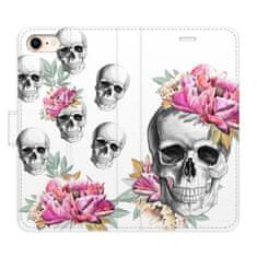 iSaprio Flipové puzdro - Crazy Skull pre Apple iPhone SE 2020